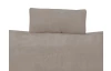 Rohová sedací souprava Livorno, béžová strukturovaná látka