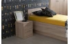 Postel Mega 160, 90x200 cm, dub sonoma