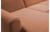 Sedací souprava Mistic, terakota látka, tvar U