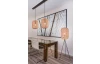 Lustr Runa, sisal/kov