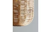 Lustr Runa, sisal/kov