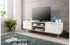 TV skříňka Göteborg, bílá/dub sonoma