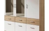 Šatní skříň Bremen, 181 cm, dub sonoma/bílá