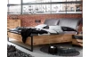 Postel Detroit 180x200 cm, prkenný dub
