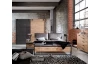 Postel Detroit 180x200 cm, prkenný dub