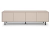 Široká TV skříňka Flax, 200 cm, béžový kašmír