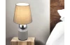 Stolní lampa Eugen, šedá