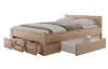 Postel Iwetta 140x200 cm, dub sonoma