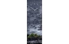 Nástěnné hodiny Osamělý strom, 20x60 cm