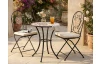 Zahradní set Mosaic, černý/červený