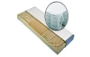 Postel boxspring Bonny 180x200 cm, antracitová vintage látka