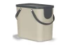 Odpadkový koš Albula 25 l, cappuccino