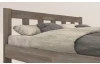 Manželská postel Tema 180x200 cm, šedý buk