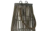 Proutěná lucerna 40 cm, přírodní