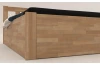 Postel s úložným prostorem Tema Box 180x200 cm, přírodní buk