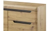 Komoda se šuplíky Nordi, dub artisan