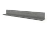Nástěnná police Carlos, šedý beton, 150 cm