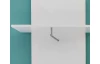 Vysoký věšákový panel Amanda 442, lesklý bílý