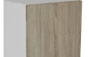 Horní kuchyňská skříňka Irma W40.56, bílá/dub sonoma