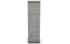Nástěnná skříňka Carlos, šedý beton, 28 cm