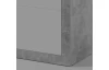 Komoda Stone 147 cm, beton/bílá