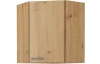 Horní rohová kuchyňská skříňka Modena 60/60 cm, dub artisan/černá