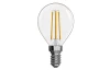 LED žárovka Filament mini globe, E14, 3,4 W, 470 lm