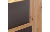 Obývací stěna Heathrow, dub artisan/antracit, s osvětlením