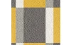 Osuška Pantone Karo 70x140 cm, žlutá