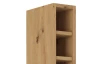 Horní kuchyňský regál Modena, 15 cm, dub artisan