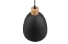 Lustr Jagger 25 cm, černý