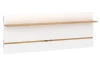 Nástěnný panel s policí Foggia 188 cm, dub artisan/bílá