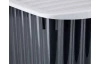 Úložný box s víkem 40x23 cm, černý, recyklovaný plast