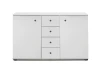 Komoda Chalet, 130 cm, bílá
