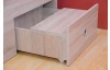 Postel s úložným prostorem Patrik 90x200 cm, dub sonoma