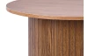 Kulatý konferenční stolek Seline, 60 cm, dub