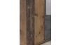 Šatní skříň Chicago, 120 cm, vintage optika