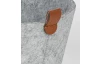 Úložný košík LifeStyle 24 cm, světle šedá