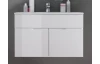 Koupelnová skříňka s umyvadlem Spice, lesklá bílá
