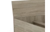 Postel se zásuvkami Carlos 90x200, dub sonoma