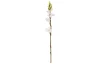 Umělá květina Gladiola 85 cm, bílá