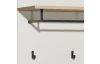 Nástěnný věšákový panel Lime, béžový kašmír/dub evoke