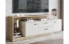 TV stolek Meolo, 191,5 cm, dub cremona/béžový kašmír