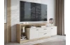 TV stolek Meolo, 191,5 cm, dub cremona/béžový kašmír