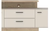 TV stolek Meolo, 191,5 cm, dub cremona/béžový kašmír