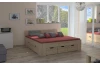 Postel Astral 160x200 cm, dub sonoma