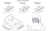 Postel Astral 160x200 cm, dub sonoma