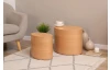 Sada oválných stolků Alvo, buk, 2 ks