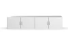 Skříňový nástavec Case, 181 cm, bílý