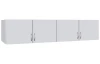 Skříňový nástavec Case, 181 cm, bílý